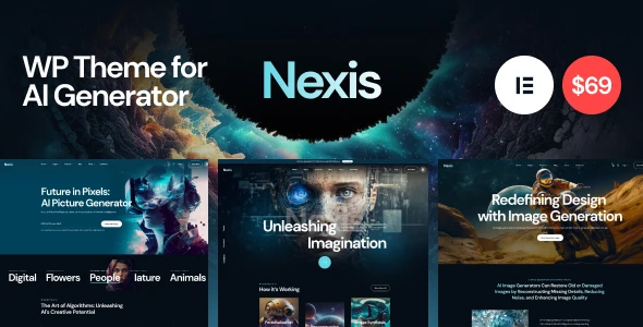 Nexis – AI Agency & Startup WordPress Theme