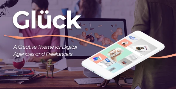 Glück – Digital Agency WordPress Theme